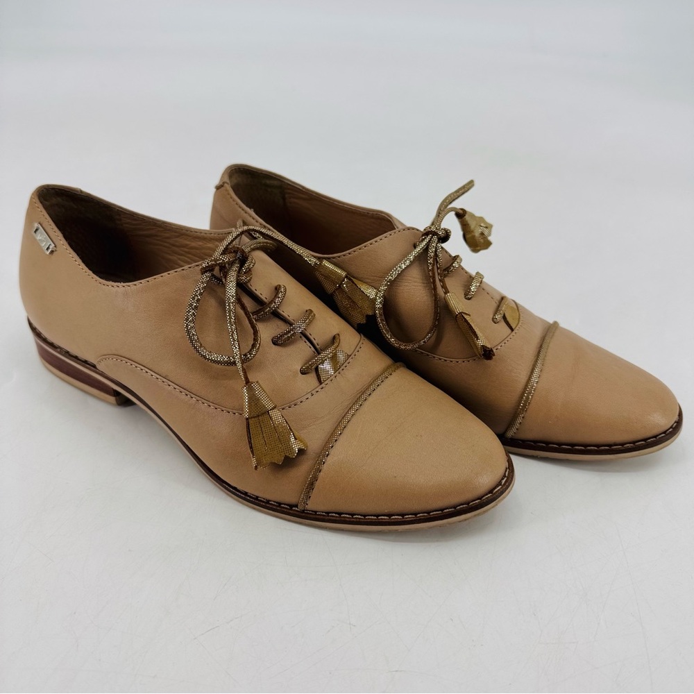 Vintage 90’s Velez Artisan Handcrafted Ivy League Preppy Lace Up Oxfords Loafers